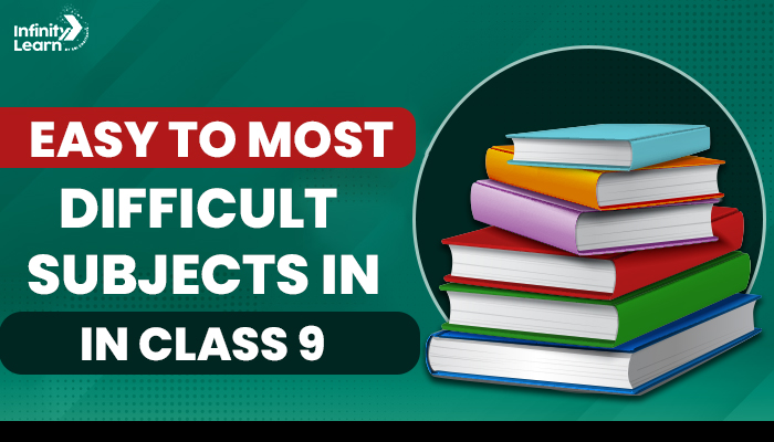 Easy to Most Difficult Subjects in Class 9