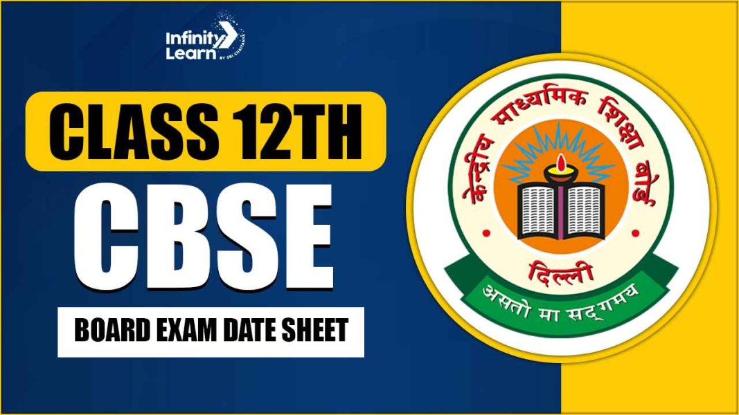 Class 12th CBSE Board Exam Date Sheet 2026
