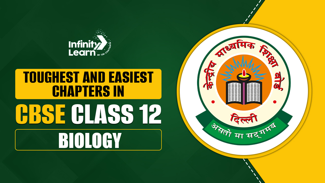 Toughest and Easiest Chapters in CBSE Class 12 Biology